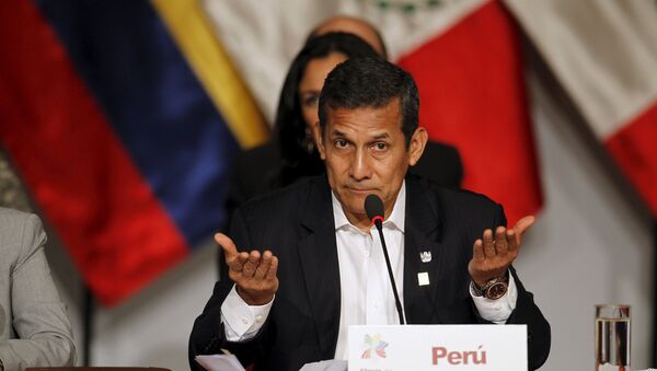 Ollanta Humala, expresidente de Perú (archivo) - Sputnik Mundo