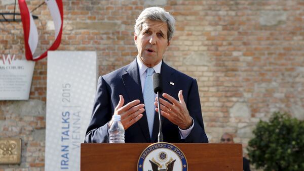 John Kerry, ministro de Asuntos Exteriores de EEUU - Sputnik Mundo