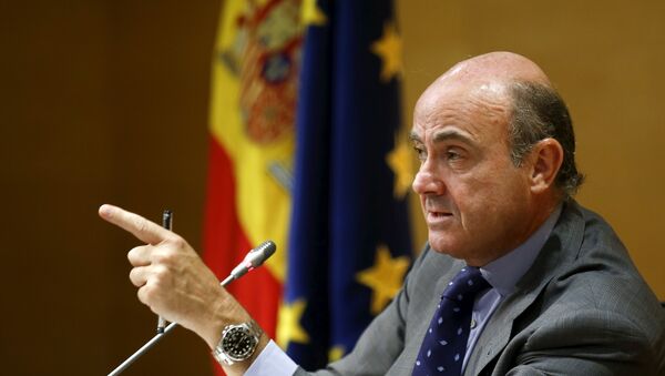 Luis de Guindos, exministro español de Economía - Sputnik Mundo