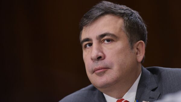 Mijaíl Saakashvili, el gobernador de la región ucraniana de Odesa - Sputnik Mundo