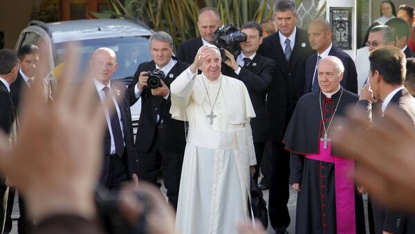 Papa Francisco en Quito - Sputnik Mundo