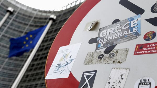 Сrisis de la deuda en Grecia - Sputnik Mundo