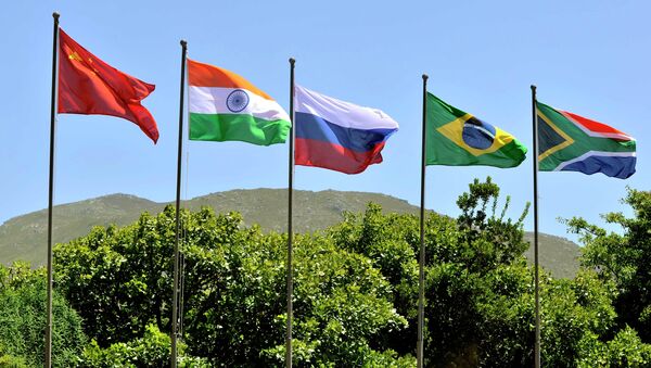 Banderas de los BRICS - Sputnik Mundo