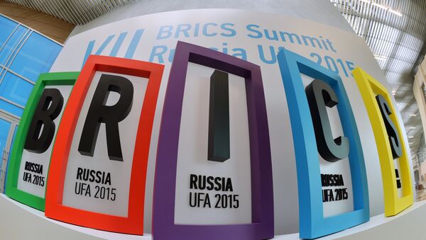 La cumbre de BRICS en 2015 (archivo) - Sputnik Mundo