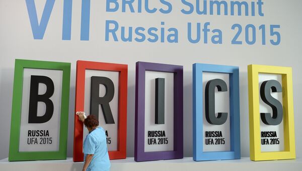 Cumbre de BRICS en Rusia julio de 2015 - Sputnik Mundo