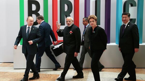 Los líderes de los BRICS - Sputnik Mundo