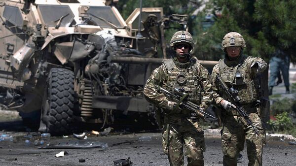 Soldados de la OTAN en Afganistán (archivo) - Sputnik Mundo