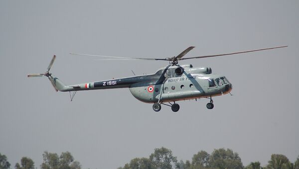 Un helicóptero indio - Sputnik Mundo