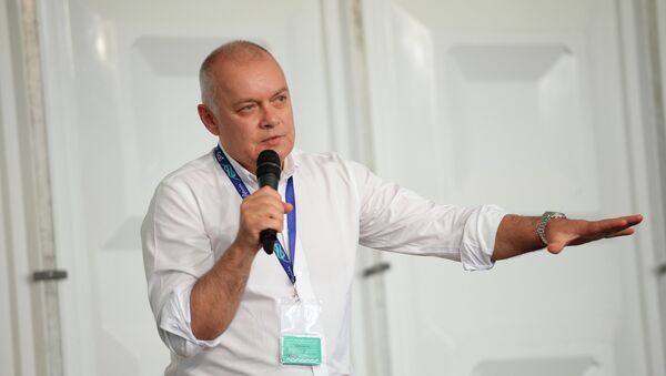 Dmitri Kiseliov, propio dirigente de Rossiya Segodnya - Sputnik Mundo