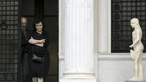 Nadia Valavani, exviceministra de Finanzas de Grecia - Sputnik Mundo