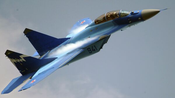 Un MiG-29 ruso (archivo) - Sputnik Mundo