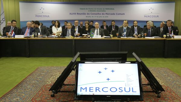 18ª Cumbre Social de Mercosur en Brasilia, 16 de julio - Sputnik Mundo