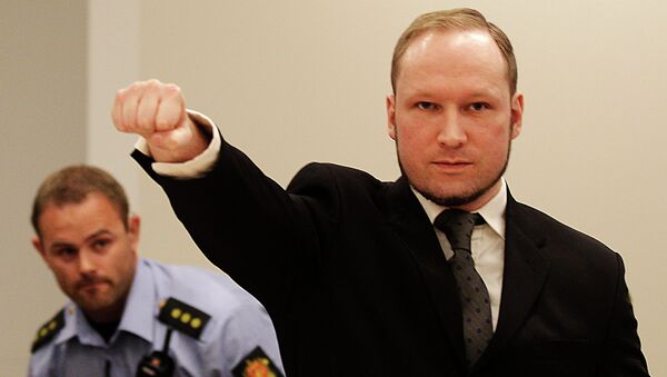 El terrorista Anders Behring Breivik (archivo) - Sputnik Mundo