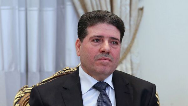 Wael al Halqi, primer ministro de Siria - Sputnik Mundo
