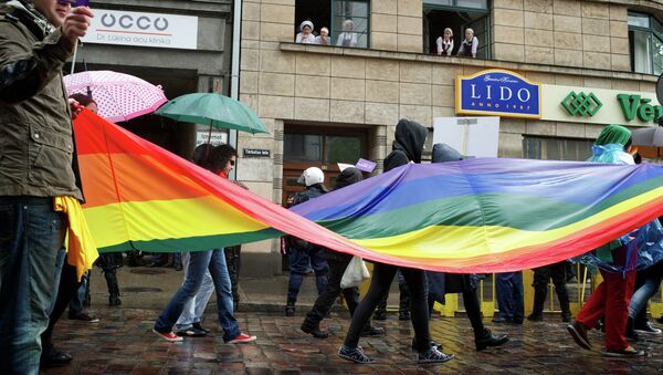 Marcha Baltic Gay Pride en Riga - Sputnik Mundo