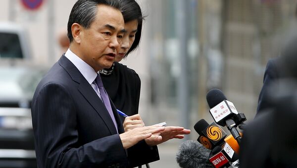 El ministro de Exteriores chino, Wang Yi - Sputnik Mundo