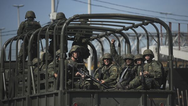 Soldados del Ejército de Brasil - Sputnik Mundo