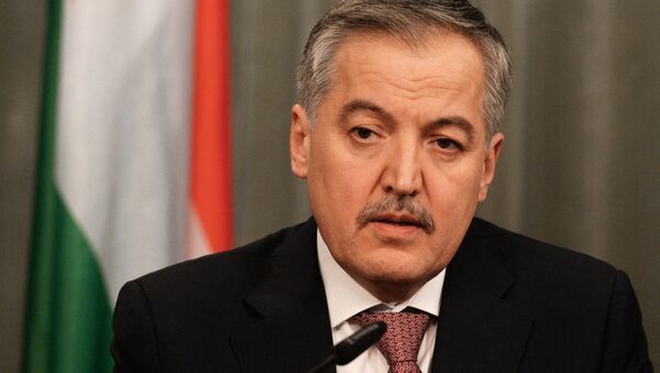 Sirodjidin Asloven, ministro de Exteriores de Tayikistán - Sputnik Mundo