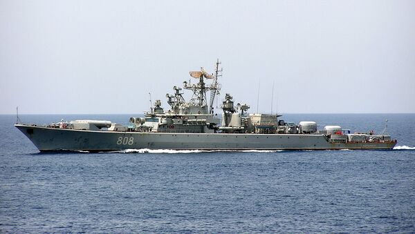 Krivak russian frigate Pytlivij in Red Sea - Sputnik Mundo