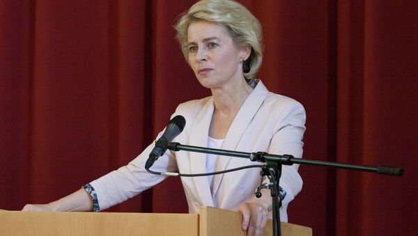 German defense minister Ursula von der Leyen - Sputnik Mundo