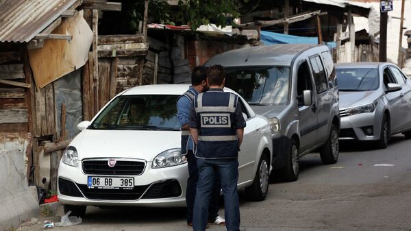 Policía turca en Ankara - Sputnik Mundo