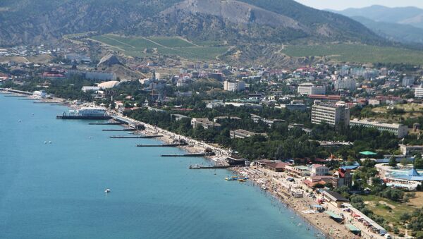 Costa de la ciudad de Sudak en Crimea - Sputnik Mundo