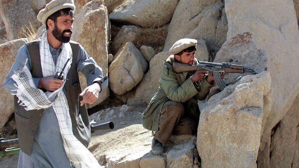 Insurgentes en Afgaanistán (archivo) - Sputnik Mundo