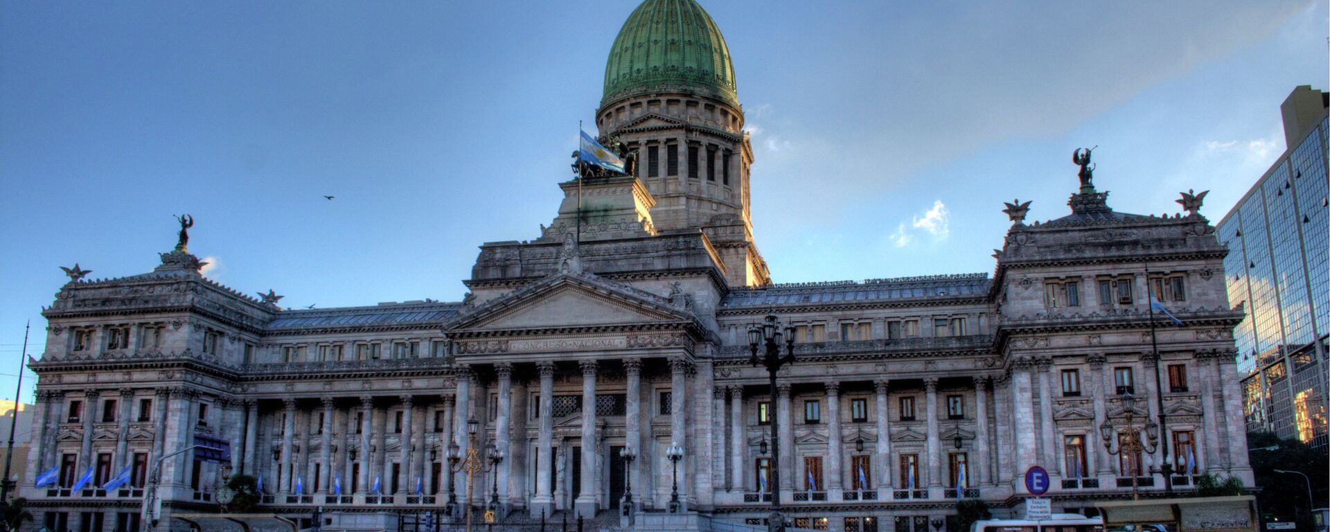 Edificio de Congreso de la Nación Argentina en Buenos Aires - Sputnik Mundo, 1920, 01.03.2021