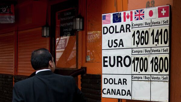 Los tipos de cambio peso mexicano - Sputnik Mundo