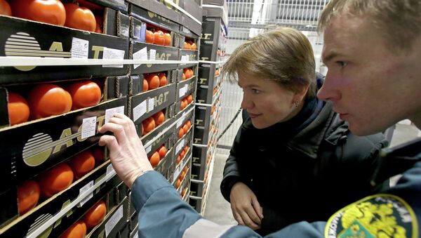 Inspección de los alimentos importados en la región de Kaliningrad - Sputnik Mundo