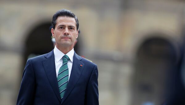 Enrique Peña, presidente de México - Sputnik Mundo