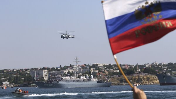 Celebración para el Día de la Armada de Rusia en Sebastópol - Sputnik Mundo