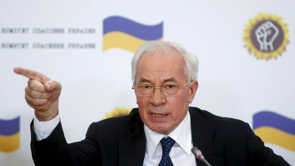 Nikolái Azárov, ex jefe de gobierno de Ucrania - Sputnik Mundo