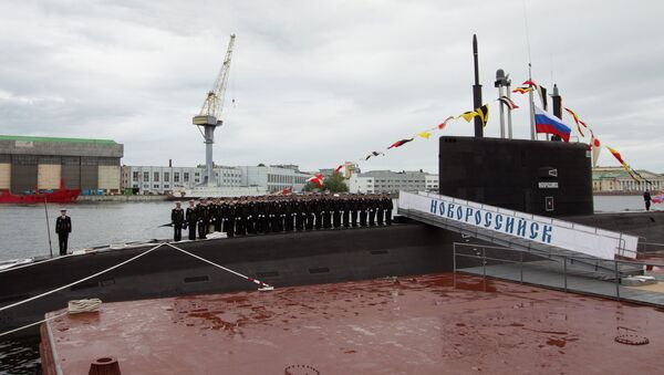 Submarino ruso Novorossiisk - Sputnik Mundo