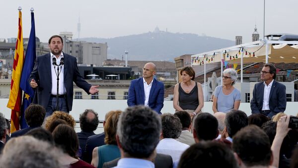 Oriol Junqueras, líder de Esquerra Republicana de Catalunya - Sputnik Mundo