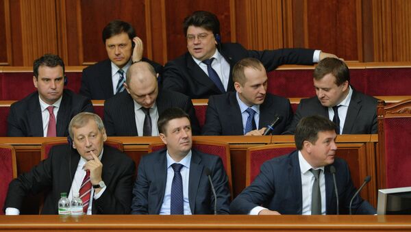 Sesión de la Rada Suprema (Parlamento) de Ucrania - Sputnik Mundo