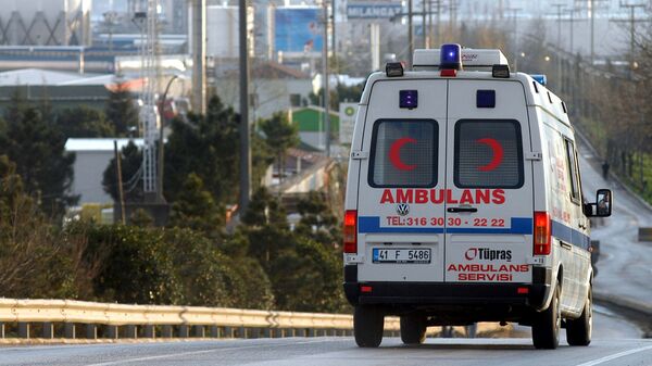 Una ambulancia turca - Sputnik Mundo