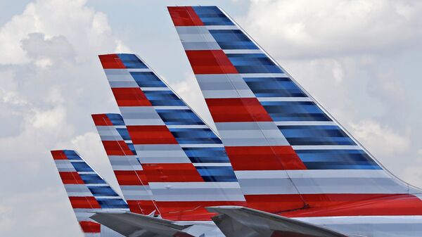 Aviones de American Airlines en el aeropuerto de Miami - Sputnik Mundo