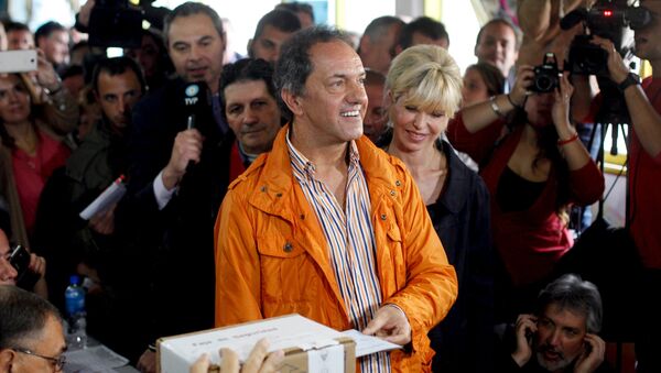 Daniel Scioli, candidato a la presidencia de Argentina - Sputnik Mundo