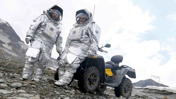 Участники имитации миссии на Марс в Австрии - Sputnik Mundo