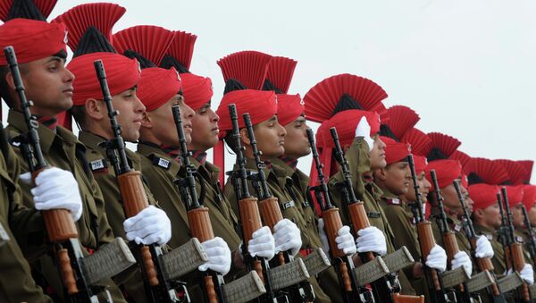Oficiales del Ejército de la India - Sputnik Mundo