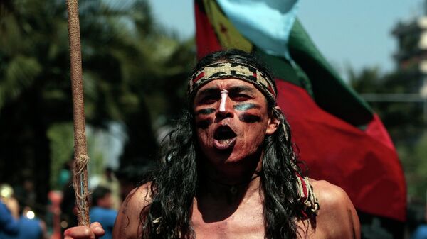 Mapuche chileno (imagen referencial) - Sputnik Mundo