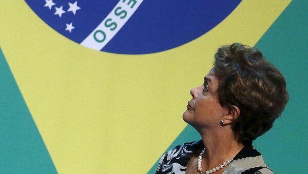 La presidenta de Brasil, Dilma Rousseff - Sputnik Mundo