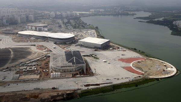 Contrucción del parque olímpico en Río de Janeiro - Sputnik Mundo