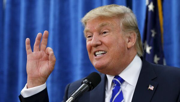 El candidato a la presidencia de EEUU por el partido republicano, Donald Trump - Sputnik Mundo