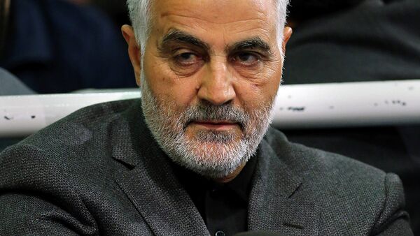 Qasem Soleimani, comandante de la Fuerza Quds de Irán - Sputnik Mundo