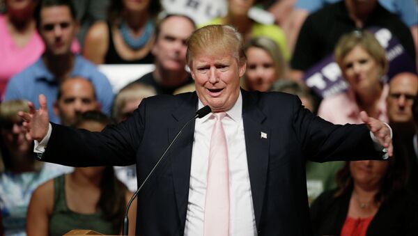 Donald Trump, candidato a las primarias del Partido Republicano de Estados Unidos - Sputnik Mundo