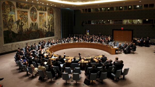 Votación en el Consejo de Seguridad de la ONU (archivo) - Sputnik Mundo