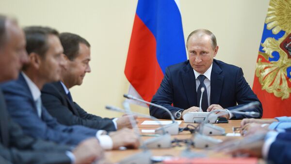 Vladímir Putin, presidente de Rusia, durante su visita a Crimea - Sputnik Mundo