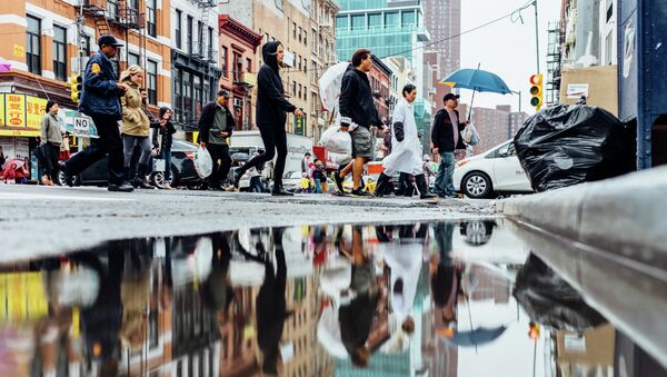 Gente en las calles de Nueva York (imagen referencial) - Sputnik Mundo
